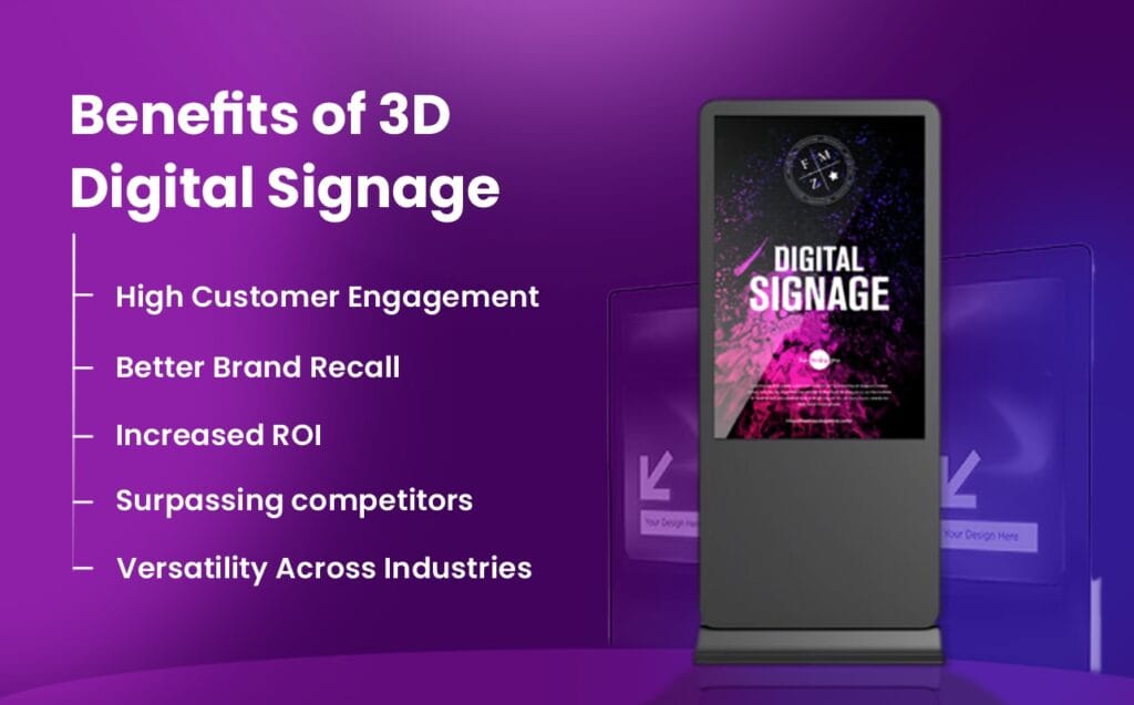 Benefits of 3D Digital Signage
