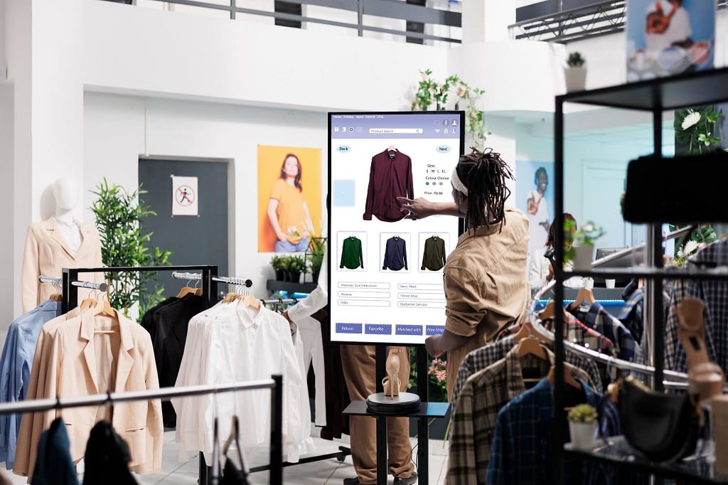 digital signage or screens in malls, gyms, or fast food restaurants. 