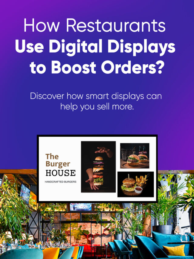 How Restaurants Use Digital Boards to Boost Sales